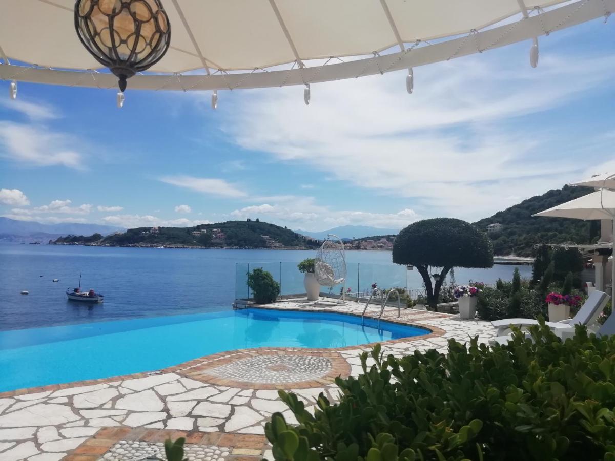 Imerolia Beach Villa Kassiopi Corfu Exterior foto